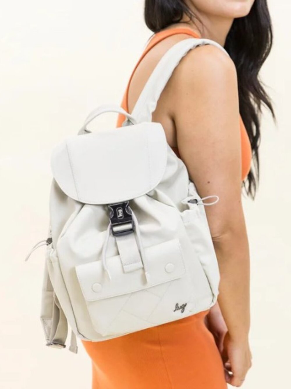 LUG Wiffle Satin Luxe VL Backpack - Pebble